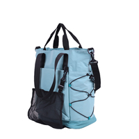 Tas Tote Gaya Amerika WEEYI Kapasitas Besar Bahan Nylon, Tahan Air, Multifungsi, Dapat Digunakan Sebagai Tas Selempang/Bahu, Cocok Untuk Laptop