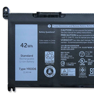 Batería de Repuesto para Portátil YRDD6 de 42 Wh, Venta al por Mayor para Dell Inspiron 15 3501 5584 CE RoHS con Protección Dual IC - Product Image 2