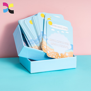 Tùy chỉnh thiết kế ban đầu in thẻ hội thoại nói chuyện THẺ <span class=keywords><strong>FLASH</strong></span> với nắp và hộp cơ sở - Product Image 4