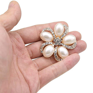 Broche de flores de ouro, broche de ouro da moda, broche de personalidade <span class=keywords><strong>diy</strong></span> para mulheres - Product Image 5