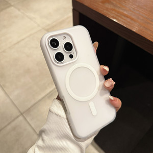 Coque de téléphone portable personnalisée en TPU magnétique deux-en-un avec cadre de protection pour appareil photo en gelée givrée pour iPhone 17 Pro Max, 15 Pro, 14 - Product Image 2