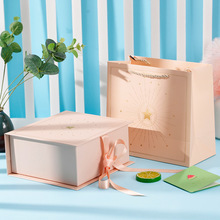 Hộp Quà Tặng Nắp Bật Lên Mở Nắp Lật 3D Bằng Giấy Cứng Màu Tím In Tùy Chỉnh Hộp Quà Tặng Vỏ Sò - Product Image 5