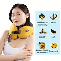 Oreiller de voyage portable en forme de U, en mousse à mémoire de forme rafraîchissante, pour le soutien du cou, soulage la pression cervicale, écologique, OEM ODM