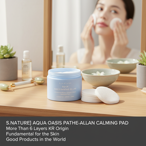 [S.NATURE] AQUA OASIS PAD CALMANTE Más de 6 capas KR Origin Fundamental para la piel Productos buenos en el mundo - Product Image 3