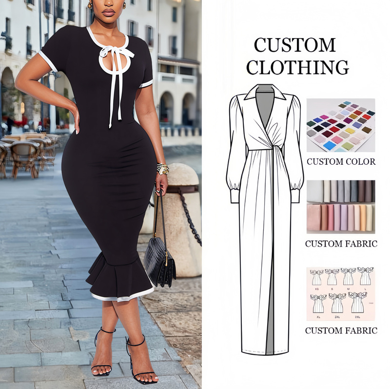 Professional Custom Elegant Dress Manufacturer Vintage