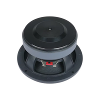 Altavoz de Rango Medio para Auto de 6.5 Pulgadas, Bobina Simple, 180W RMS, Sistema de Sonido Mejorado, 12V CC