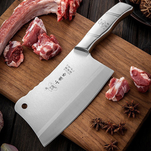 Stainless Steel Chef Cleaver 8-9.9 In Extra Sharp Kitchen Knife For Meat Cutting - Product Image 2