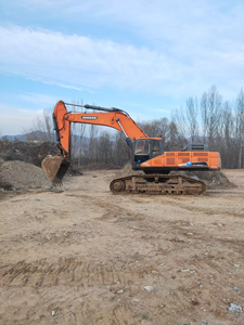 DX520LC-9C DOOSAN d'occasion de haute qualité, pelles hydrauliques sur chenilles de grande taille, moteur diesel, machines de terrassement à vendre - Product Image 6