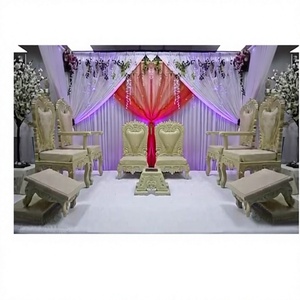 Sillas de Mandap para Bodas al por Mayor, Juego de Sillas de Madera para Bodas Indias, Sillas de Sankheda, Nuevo Precio Más Bajo, Silla de Sankheda para el Reino Unido - Product Image 2