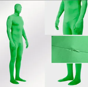 Fotoğraf stüdyosu özel efektler anahtar sıkı elbise yeşil ekran giyim fotoğraf sıkı vücut fotoğraf Video Chroma kesme arka plan