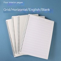 Carnet de composition ligné Omet personnalisé en gros, couverture rigide en PP, reliure thermique, cadeau pour étudiants et enseignants, formats A4/A5
