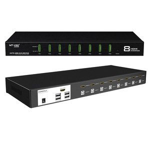MT-VIKI Conmutador KVM HDMI de 8 Puertos 3840x2160 con Concentrador USB y Modo Web - Product Image 1