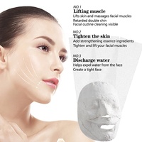 Masque liftant en plâtre de gypse à la vitamine C, marque privée OEM, professionnel pour le contour du visage en V et du nez, masque en feuille type momie, vente en gros pour SPA