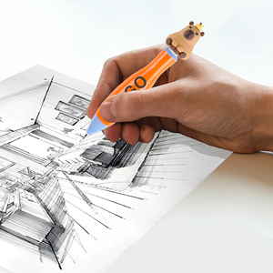 New Cute Creative Ballpoint <b>Pen</b> for Primary School Students with Printed Multi-Color Cartoon Multi-Head Plastic Writing - Product Image 3