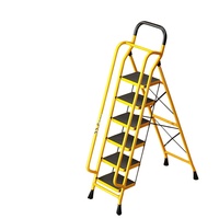 Vente directe usine : Échelle pliante multifonctionnelle extra large et robuste pour usage domestique, avec marches larges et épaisses, en promotion