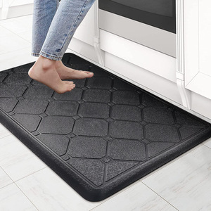 <span class=keywords><strong>Tapis</strong></span> de <span class=keywords><strong>cuisine</strong></span> moderne anti-fatigue pour <span class=keywords><strong>Amazon</strong></span> Paillasson Couleur unie Antidérapant Résistant à l'huile Logo personnalisé Long PVC Soulagement de la pression - Product Image 1