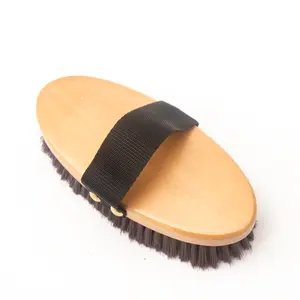 Equipo de <span class=keywords><strong>caballo</strong></span> de alta calidad <span class=keywords><strong>Cepillo</strong></span> de madera <span class=keywords><strong>Cepillo</strong></span> de <span class=keywords><strong>caballo</strong></span> <span class=keywords><strong>Cepillo</strong></span> corporal con respaldo de madera - Product Image 5