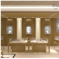 Vitrine à bijoux en verre durable et écologique à prix d'usine avec éclairage LED pour la décoration de boutique de montres, garantie 5 ans