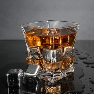 Piedras de <span class=keywords><strong>Whisky</strong></span> de Acero Inoxidable 304 al por Mayor, Cubitos de Hielo Metálicos Reutilizables para <span class=keywords><strong>Whisky</strong></span>, Vino, <span class=keywords><strong>Cola</strong></span>, Bebidas, Accesorios de Bar - Product Image 3