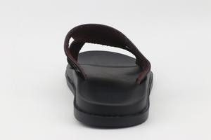 Sandalias cómodas de moda para hombre, cómodas zapatillas antideslizantes de capa superior de cuero PU, zapatillas geniales personalizadas, zapatos informales para hombre - Product Image 6