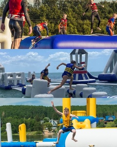 <span class=keywords><strong>Le</strong></span> <span class=keywords><strong>parc</strong></span> aquatique, des pistes d'acuatica gonflables, des obstacles gonflables, des flotteurs d'eau flottants, des parcs aquatiques - Product Image 2