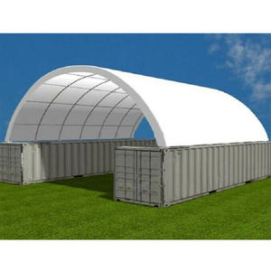 Auvent/Toit/Tente/Abri économique à structure monopoutre pour conteneurs, couverture de cargaison, stand et espace de repos - Product Image 4