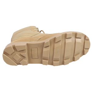 Bottes de combat tactiques imperméables et respirantes en PU et caoutchouc, chaussures à lacets, vente - Product Image 3