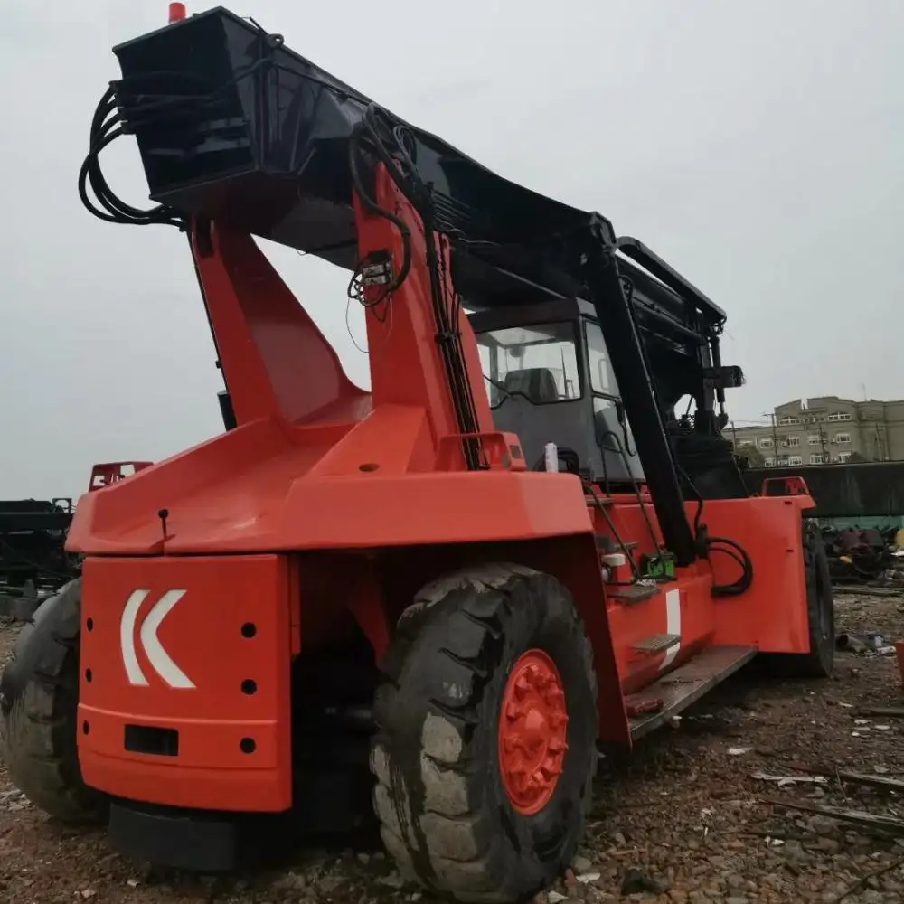 Fabricado en EE. UU. Kalmar drd450 dre80 45T 8t apilador de alcance estado usado Kalmar 45t máquina apiladora a la venta