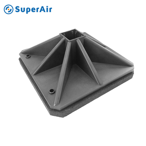Sistema de Soporte Universal para Techos Bigfoot, Plataforma Multi-estructura para Plantas de Aire Acondicionado HVAC, Almohadillas de Goma Antivibración, Soporte Grande de Goma - Product Image 2