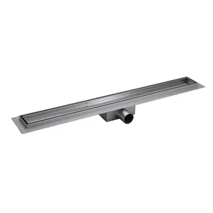 CE ISO certification trench drain high quality good price linear floor drain rectangular channel drain floor stainless steel