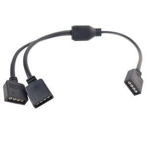 <span class=keywords><strong>DC</strong></span> Led Strip Connector Y Splitter <span class=keywords><strong>Cable</strong></span> 4 Pin 12V 3Pin 5V LED Strip Extension <span class=keywords><strong>Cable</strong></span>ため5050 3528 RGB LED Light Strip - Product Image 4