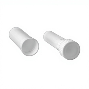 Inhaler Tube with Cotton Wick Fill for Essential Oil Empty Nasal Inhaler Tubes in Multiple Colors - Product Image 1