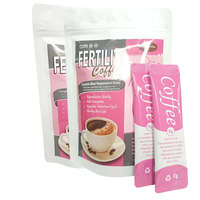 Poudre de café pour la fertilité, préconception féminine, bien-être reproductif, substitut de repas, 21 vitamines et minéraux, OEM, marque privée