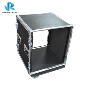 Bộ Phận Khuếch Đại Mạ Kẽm Màu Xanh/Máy Chủ/Máy Trộn Dj U Rack Case 14U Flight Case - Product Image 4