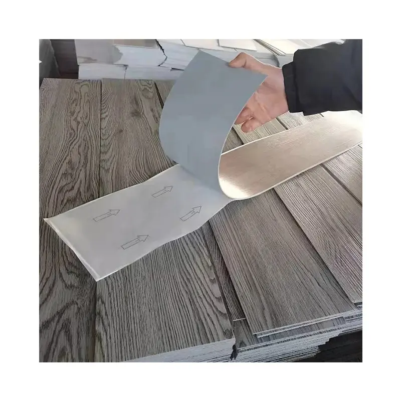 Vinilo autoadhesivo para suelo de pvc, fácil de instalar, respetuoso con el medio ambiente, de exportación, Comercio Exterior