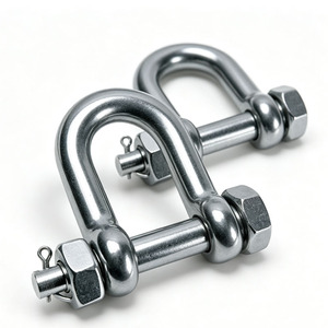 Manille à boulon en acier inoxydable 316-NM avec boulon surdimensionné - Qualité industrielle robuste - Tailles <span class=keywords><strong>de</strong></span> 1/4 po à 1 po - Product Image 3