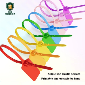 맞춤형 QR 코드 지퍼 태그 반품 방지 보안 플라스틱 신발 태그 가방 의류 운동화용 친환경 - Product Image 1