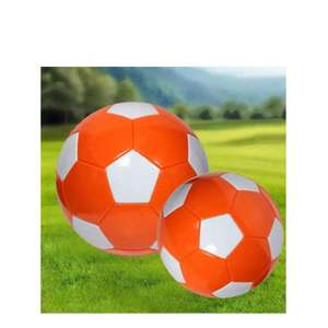 Balón de Fútbol Talla 3 4 5 Naranja Blanco EVA para Entrenamiento y Partidos en Interiores y Exteriores - Product Image 1