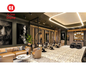 Espejo LED con Soporte para Barbería |   Muebles de Salón de Belleza de Lujo y Diseño de Tienda de Alta Calidad - Product Image 2