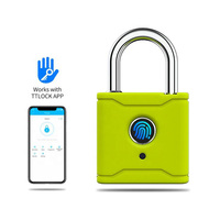 Cadenas d'empreintes digitales manille cadenas intelligent avec application mobile serrure étanche extérieure sans clé adaptée à la serrure et au stockage de gymnastique