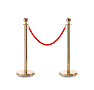 Precio de fábrica Vip Series Rope Stanchion Postes & Red Carpet Runner para la venta - Product Image 1