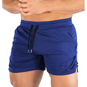 Shorts décontractés pour hommes, très demandés, en tissu mélange de coton, taille à cordon de serrage, coupe décontractée, détail poche latérale, couleurs et tailles personnalisées - Product Image 1