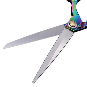 Lu Ban's Work 10-Inch Titanium Plated <b>Sewing</b> <b>Scissors</b> Stainless Steel Tailor Cutting Shears - Product Image 2