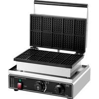 Gaufrier à grande capacité de 10 carrés, 220V 1550W, économie d'énergie, productivité maximale