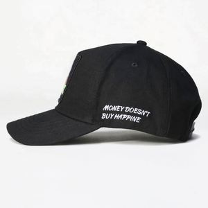 Casquette de baseball unisexe sportive en coton 100% de haute qualité avec logo brodé, style Dobby, boucle en cuivre doré, protection solaire, personnalisable OEM - Product Image 3