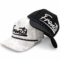 Casquette de golf à cinq panneaux, perforations découpées au laser, imperméable, broderie 3D, haute qualité, sport de plein air, logo personnalisé OEM, motif léopard