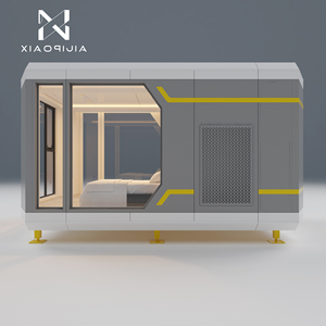 Maison capsule miniature de luxe préfabriquée Mini villa avec <span class=keywords><strong>remorque</strong></span> de <span class=keywords><strong>bateau</strong></span> Hôtel de villégiature Jardin Espace capsule modulaire - Product Image 2