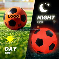 Nouveau jouet sportif phosphorescent 2026, taille 5, ballon de football lumineux pour sports de nuit, cadeaux lumineux rouges pour adolescents, jouets d'anniversaire