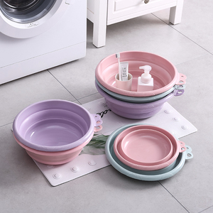 Portable <strong>Collapsible</strong> Wash <strong>Basin</strong> Tub Pitcher Travel Folding Washbasin Bathrooms Accessories Shower <strong>Basin</strong> - Product Image 2