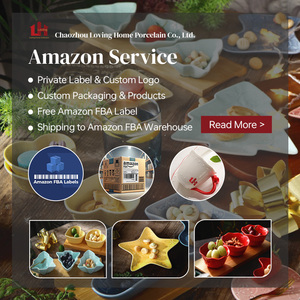 סט כלי אוכל מקרמיקה בהתאמה אישית למפעלים, בנושא קורוס גן, כולל צלחות, קערות וקנקן תה, לבית ולמסעדה - Product Image 5